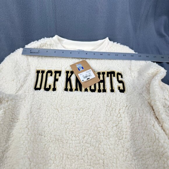 Rivalry Threads Women's Sz Small 4-6 Sweatshirt Sherpa UCF Knights Pullover New - Picture 9 of 15